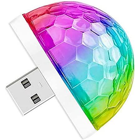 Small DJ Light 4W Sound Control with RGB Light